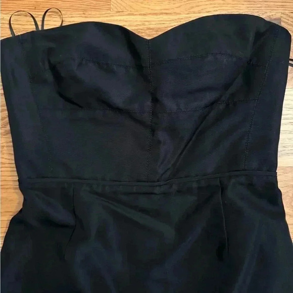 J.Crew Strapless Sweetheart Neck Black Dress size 2 - Picture 2 of 13